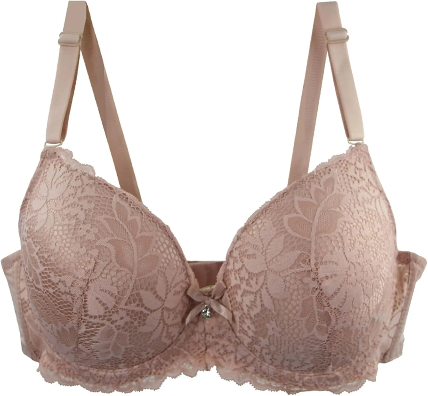 3 Piece Bra Packs Women Floral Lace Wireless Everyday Bras Push Up Smooth Bralettes Supportive Wire Free T Shirt Bra