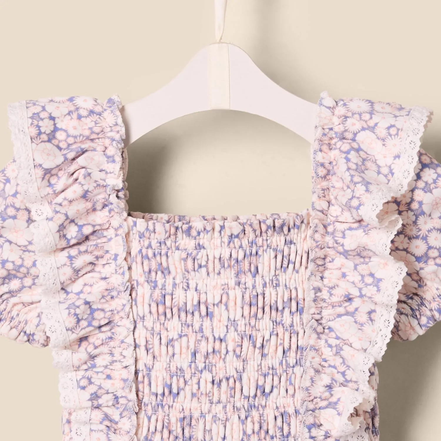 Amazon Essentials x Sofia Grainge Toddlers and Baby Girls' Embroidered Knit Dress