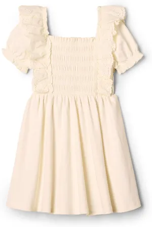 Amazon Essentials x Sofia Grainge Toddlers and Baby Girls' Embroidered Knit Dress