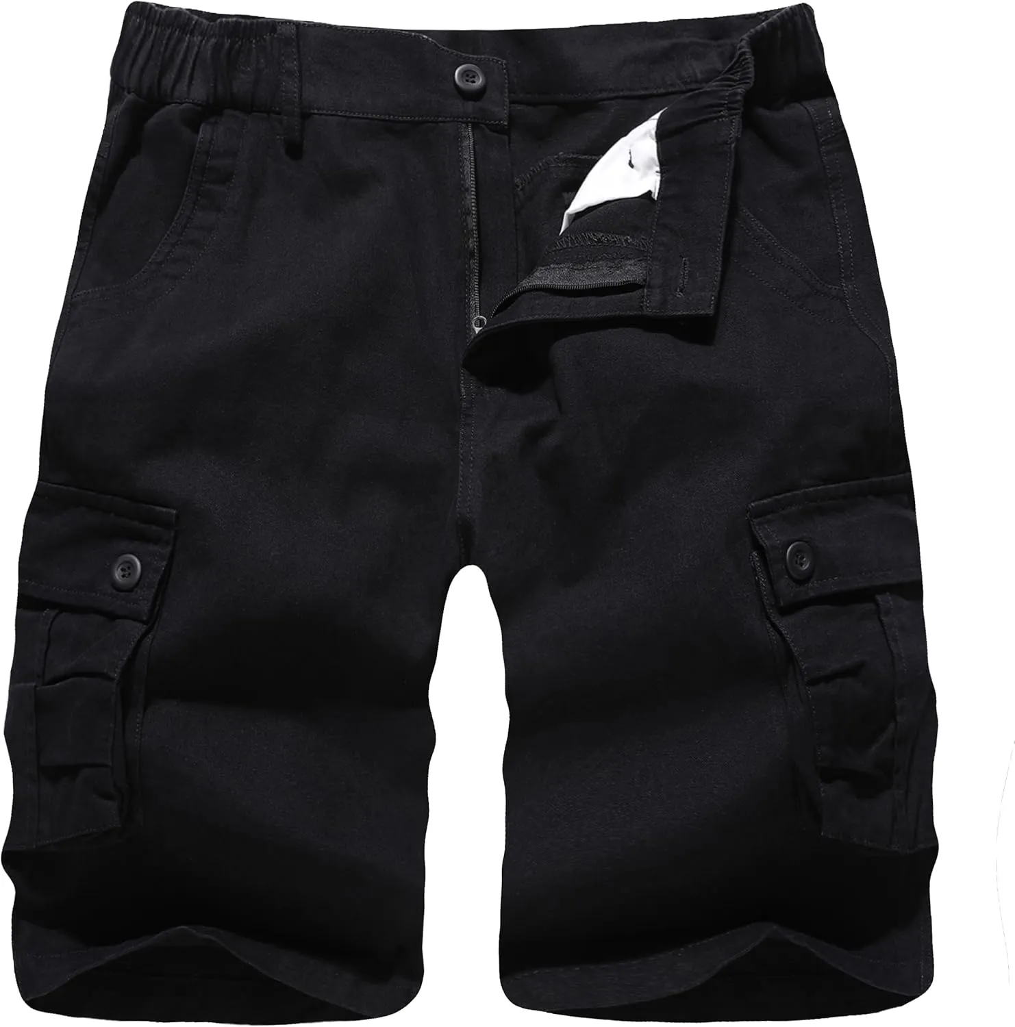 APTRO Men's Cargo Shorts Multi-Pockets Twill Camo Casual Work Shorts