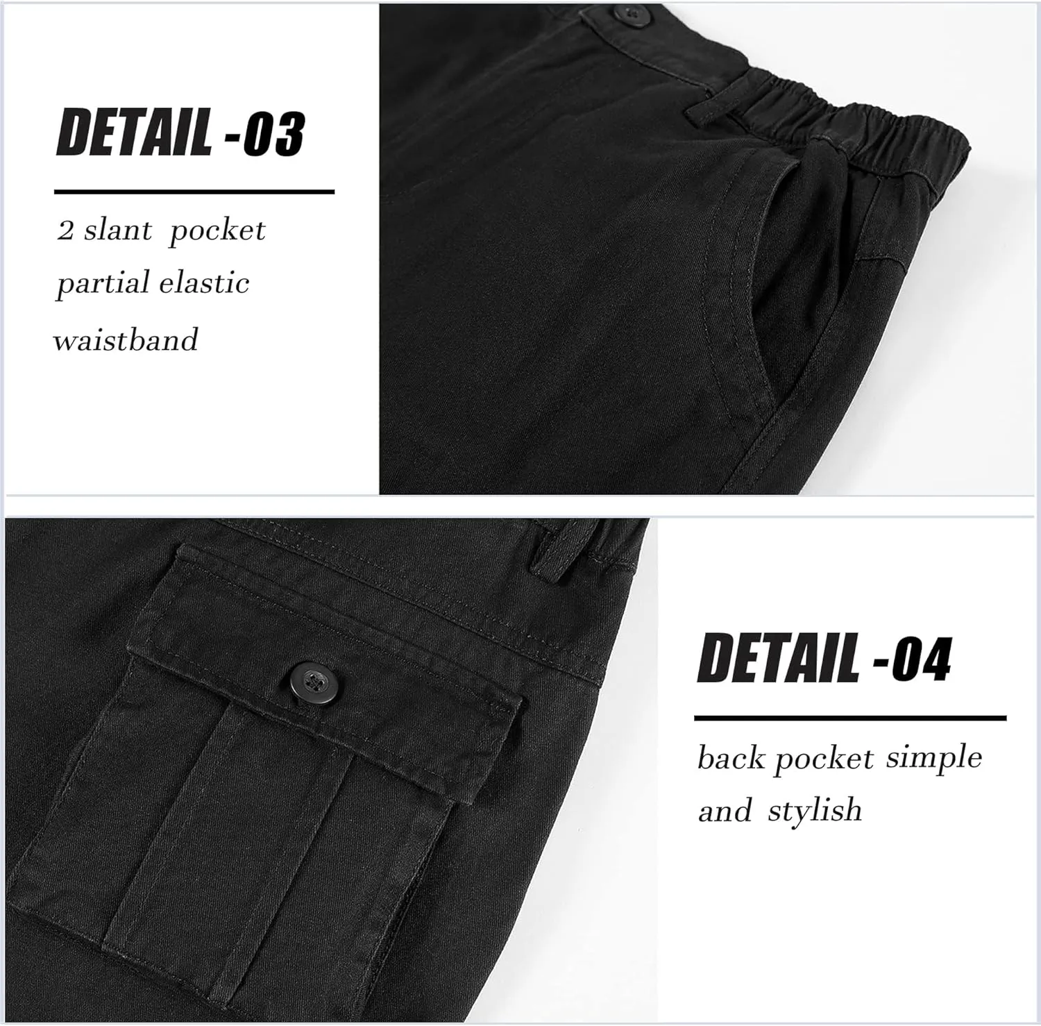 APTRO Men's Cargo Shorts Multi-Pockets Twill Camo Casual Work Shorts