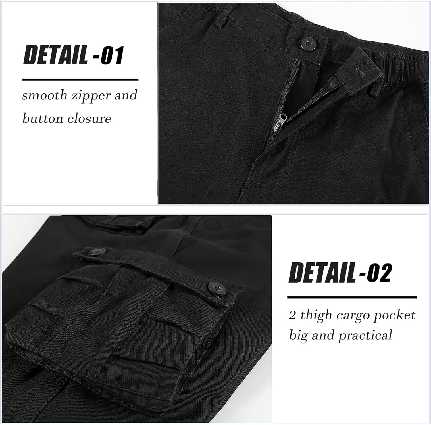 APTRO Men's Cargo Shorts Multi-Pockets Twill Camo Casual Work Shorts