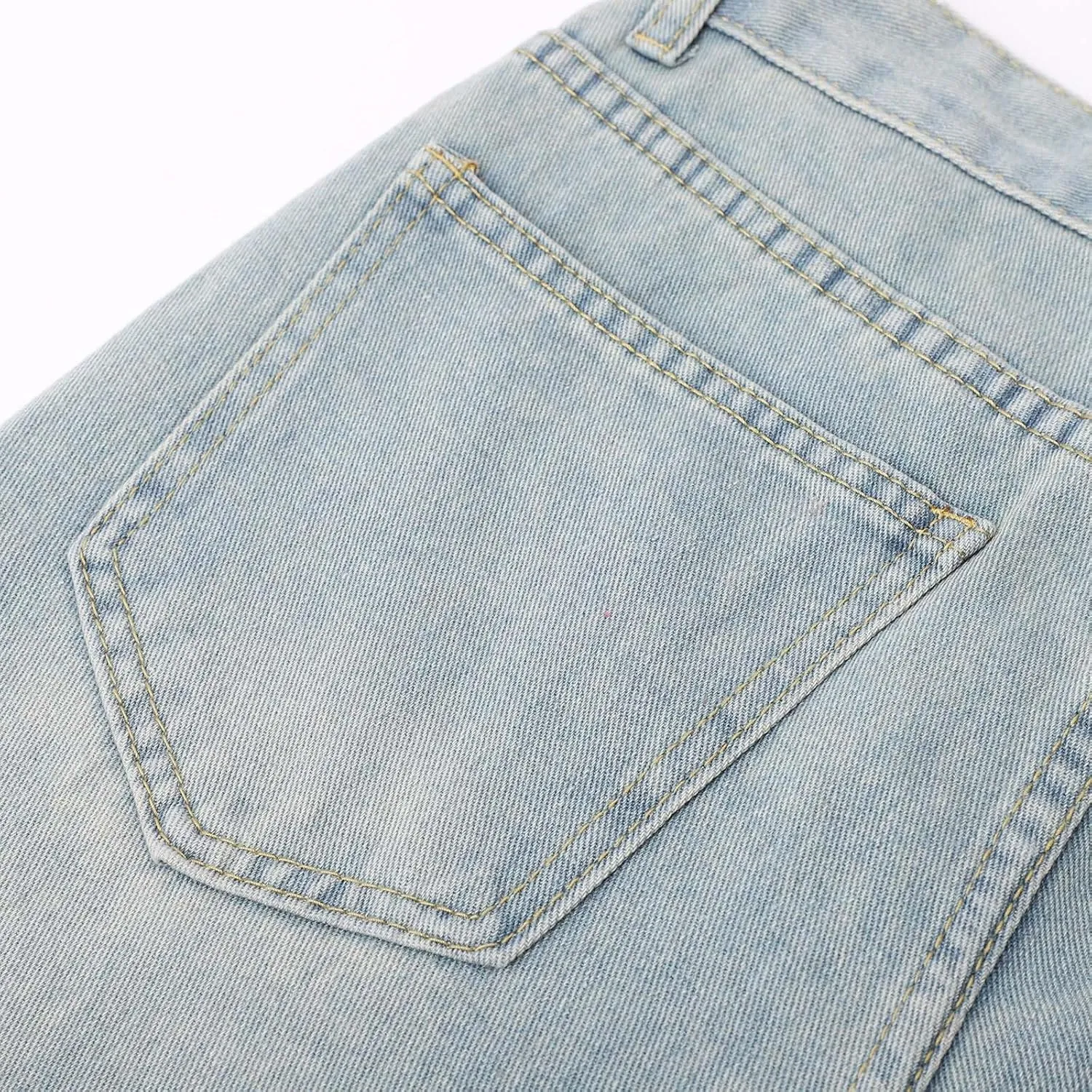 Bell Bottom Jeans for Women,High Waisted Flare Jeans Skinny Stretch Wide Leg Jeans for Women Trendy