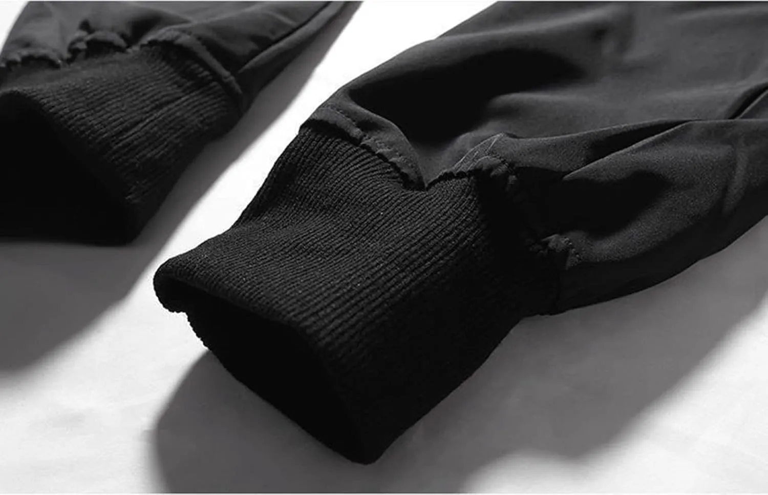 BIFUTON Cargo Pants Men Streetwear Joggers Pants Elastic Waist Hiking Pants Drawstring Cargo Sweatpants with Multi Pockets