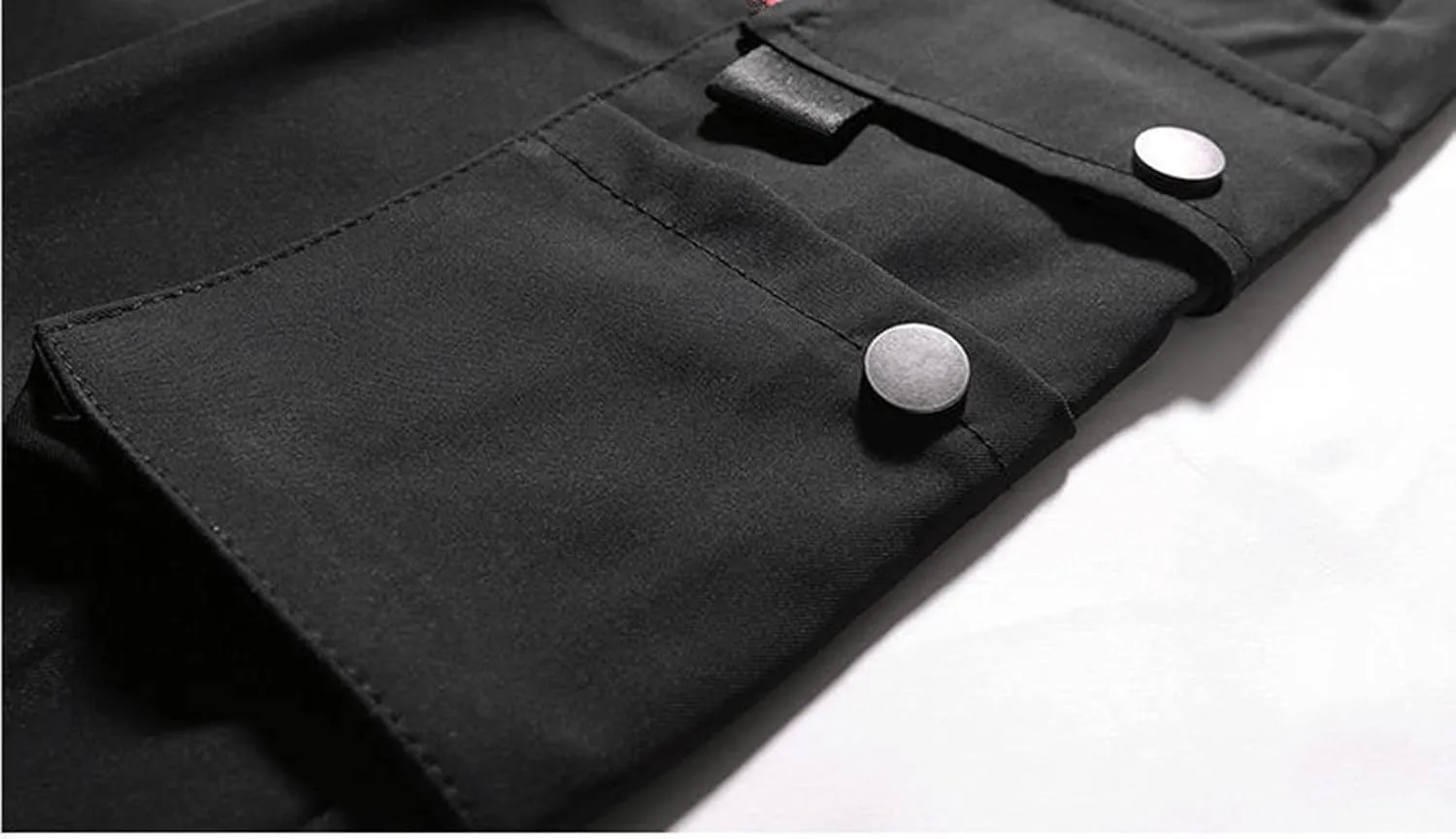 BIFUTON Cargo Pants Men Streetwear Joggers Pants Elastic Waist Hiking Pants Drawstring Cargo Sweatpants with Multi Pockets