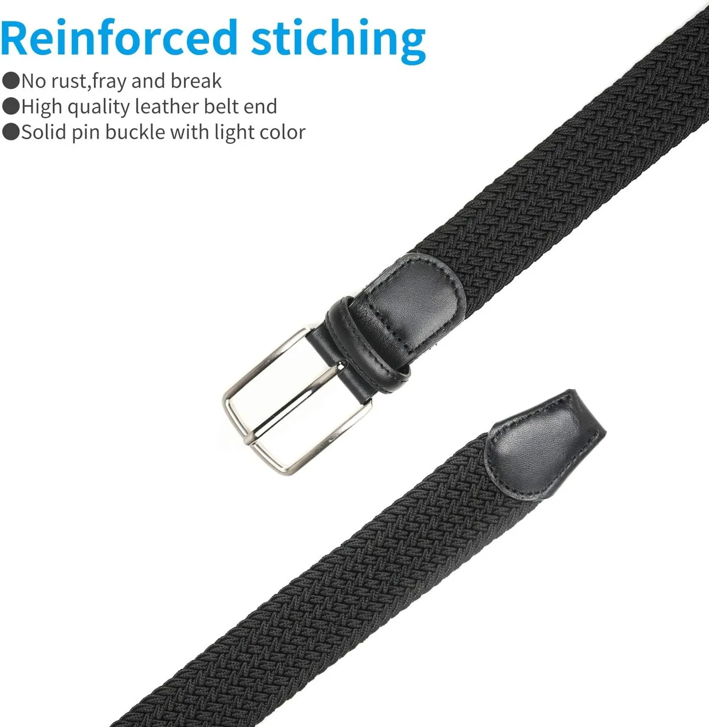 Big and Tall Belts for Men 36"-124"