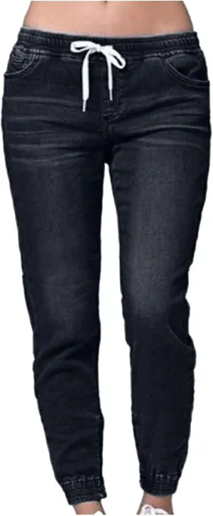 Black Pants for Women Jeans Mid Womens Poket Lace Denim Casual Women's Jeans Straight Leg Denim Pants Womens High