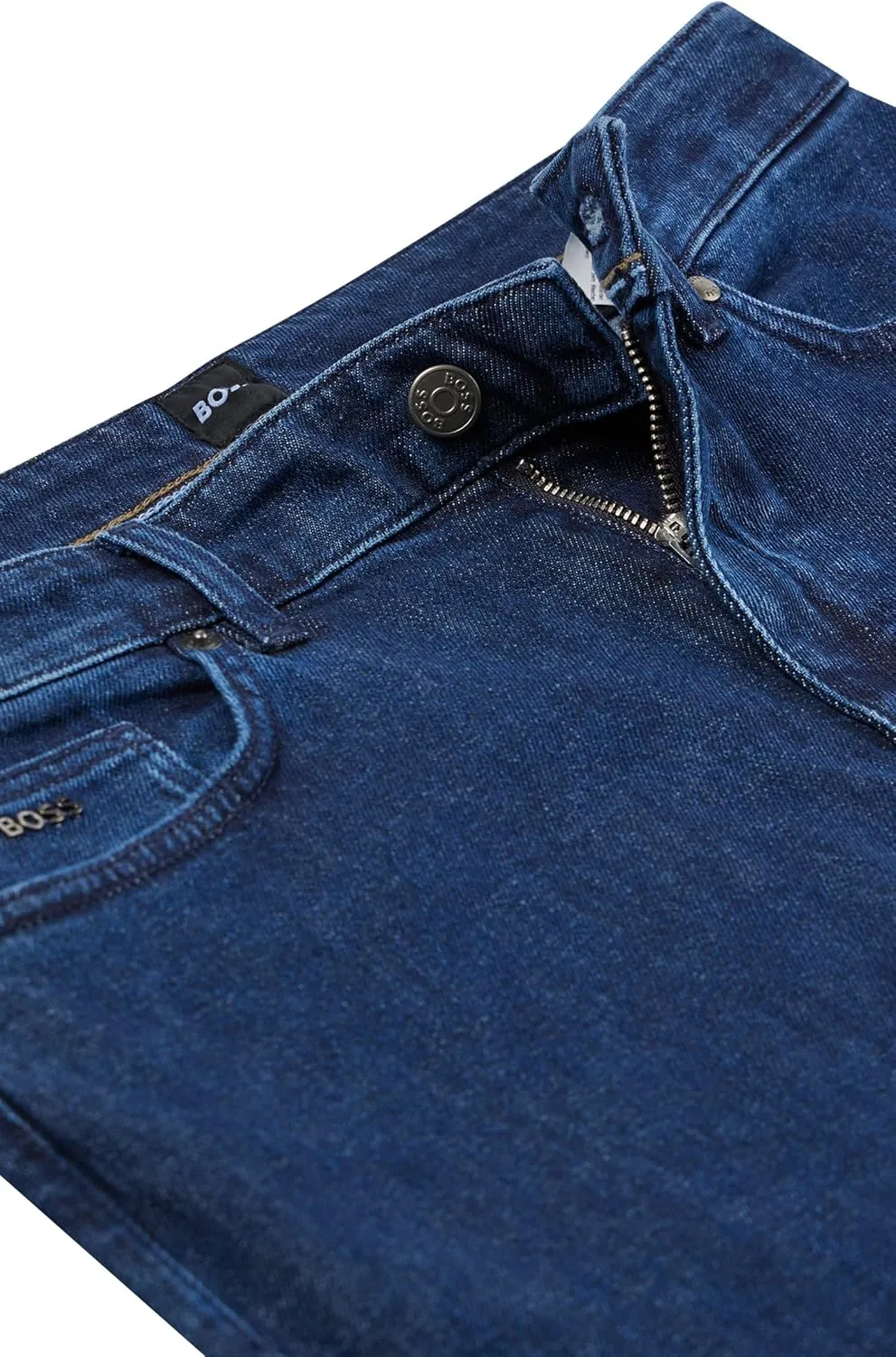 BOSS Men's Maine Regular Fit Stretch Denim Jeans
