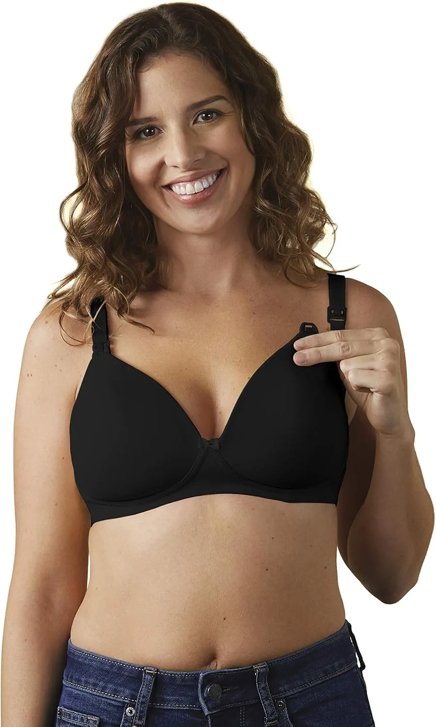 BRAVADO! DESIGNS Women's Wireless Buttercup Maternity and Nursing Bra | B, C, D, DD/E, DDD/F, G, H Cup