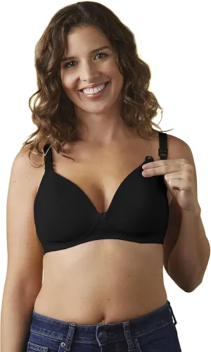 BRAVADO! DESIGNS Women's Wireless Buttercup Maternity and Nursing Bra | B, C, D, DD/E, DDD/F, G, H Cup