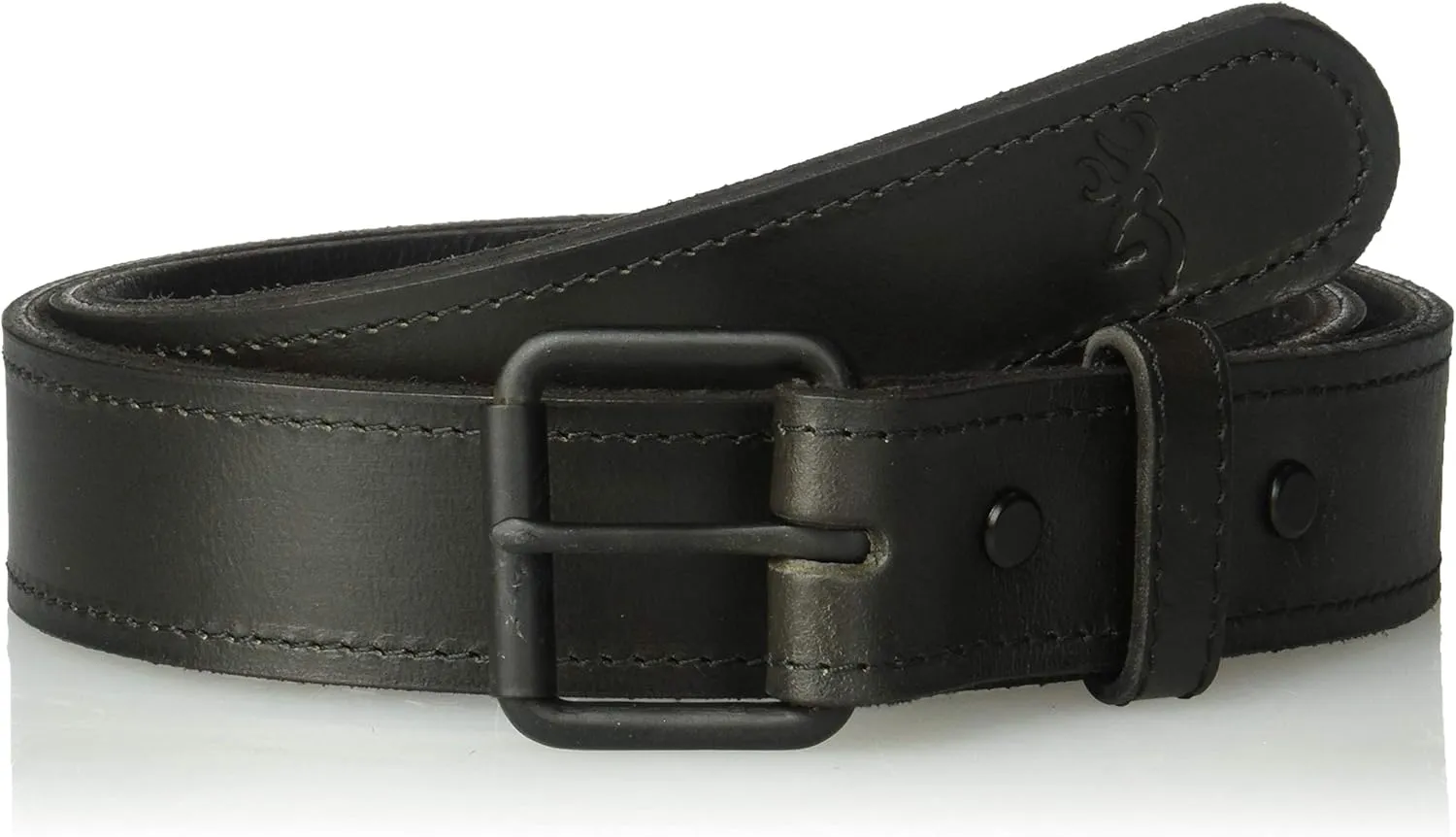 Browning Men's Rugged Leather Casual Belts