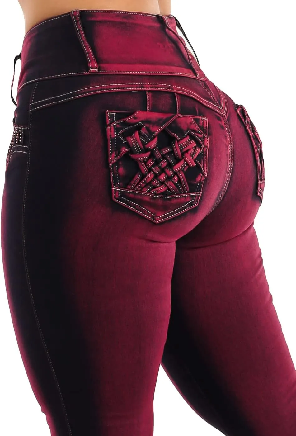 Butt Lifting Jeans for Women - High Waisted Skinny Levanta Cola Stretch Jeans