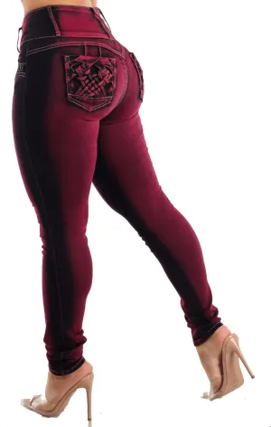 Butt Lifting Jeans for Women - High Waisted Skinny Levanta Cola Stretch Jeans