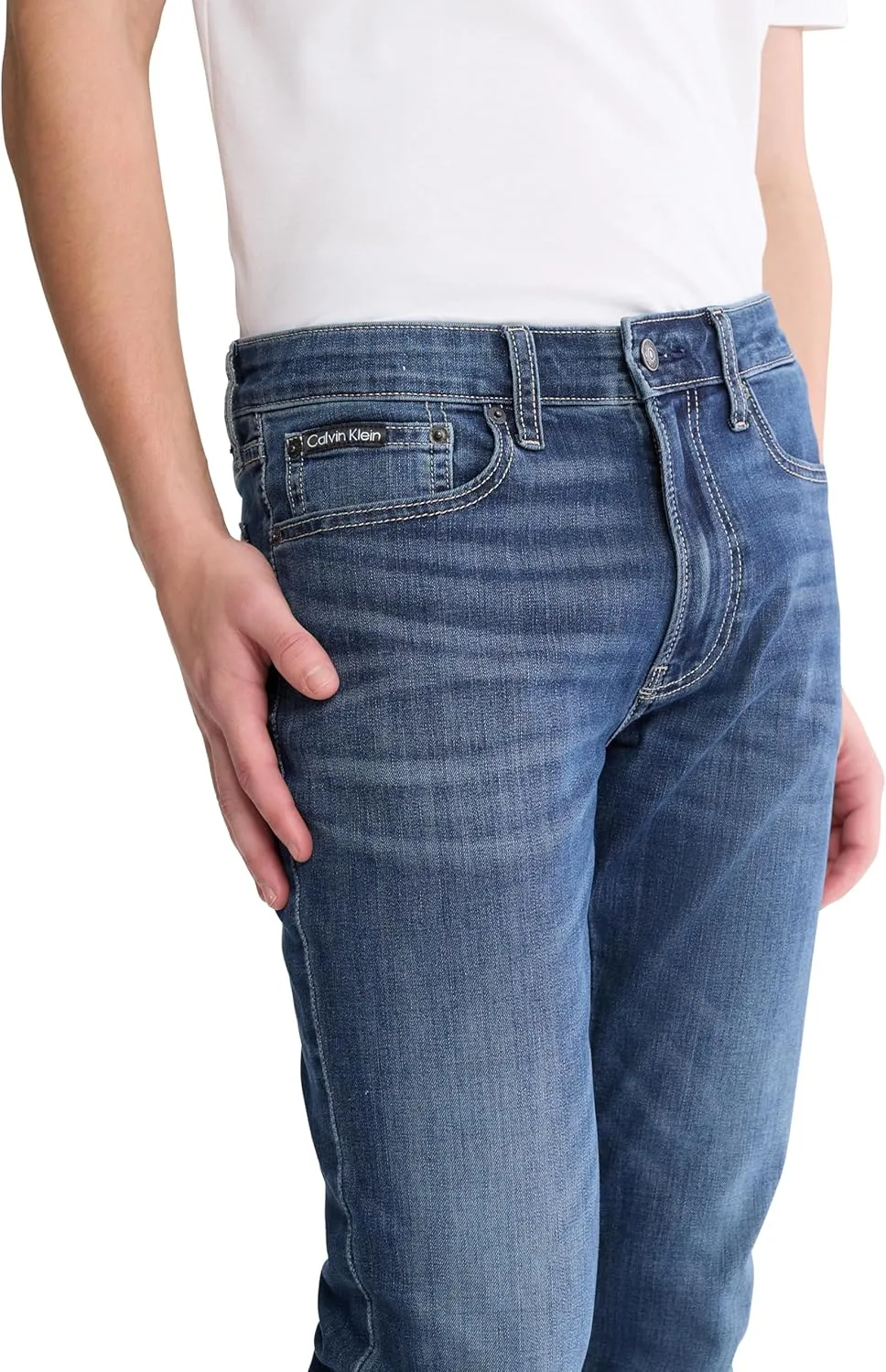 Calvin Klein Men's Slim High Stretch Jeans