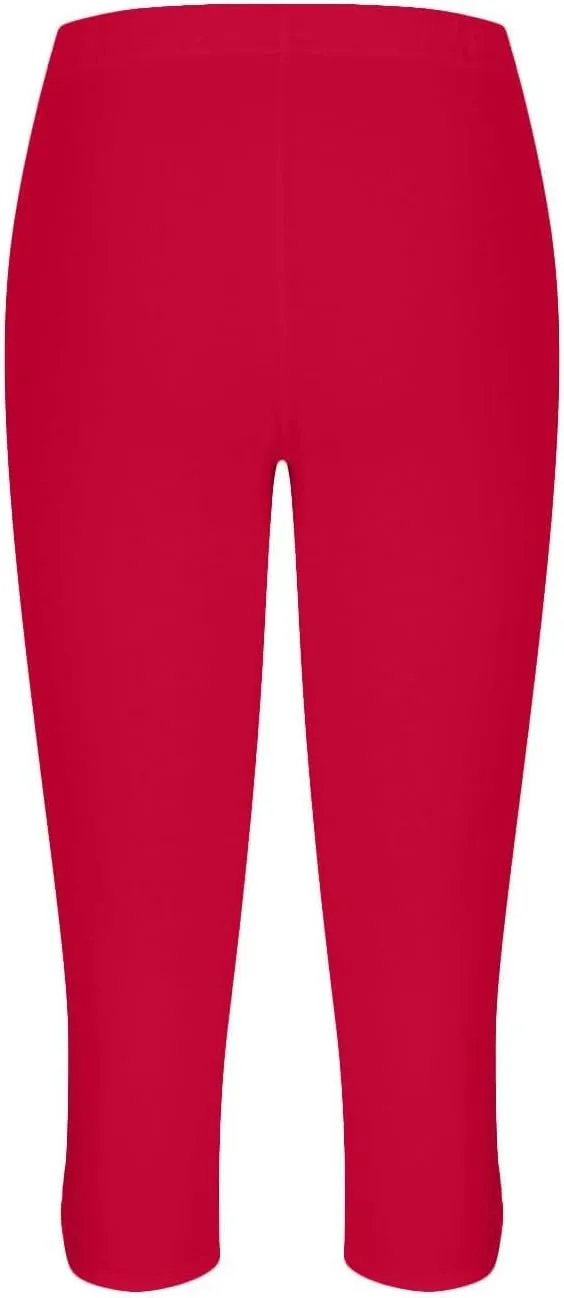 Capri Leggings for Women Casual Yoga Pants Tummy Control High Waisted Lightweight Comfy Stretchy Workout Pants