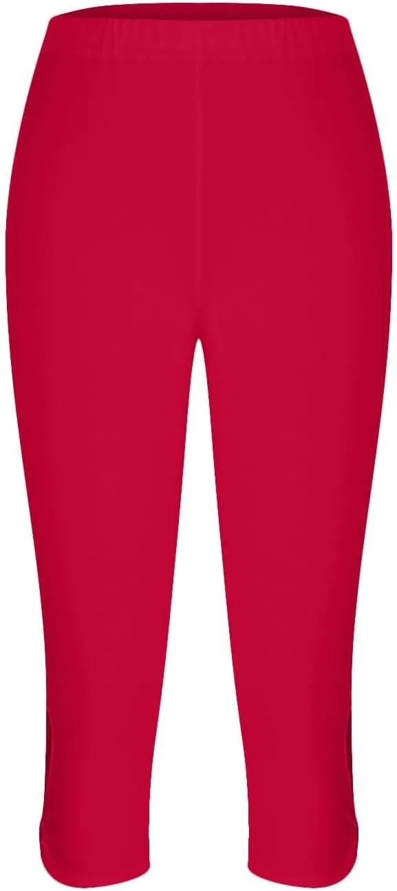 Capri Leggings for Women Casual Yoga Pants Tummy Control High Waisted Lightweight Comfy Stretchy Workout Pants