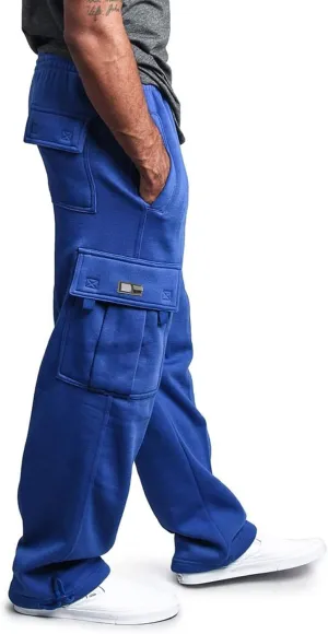 Cargo Pants For Men Big And Tall,Mens Fashion Cargo Pants Multi Pocket Athletic Pants Casual Outdoor Trousers Loose Work Pants with Drawstring Cargo Pants G02