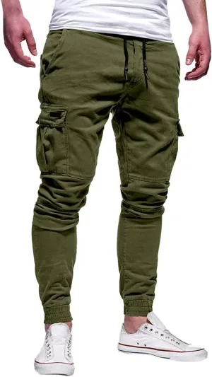 Cargo Pants for Men Relaxed Fit Pants Hiking Cargo Pants Relaxed Winter Men Joggers Pants Loose Fit Men's Classic-Fit