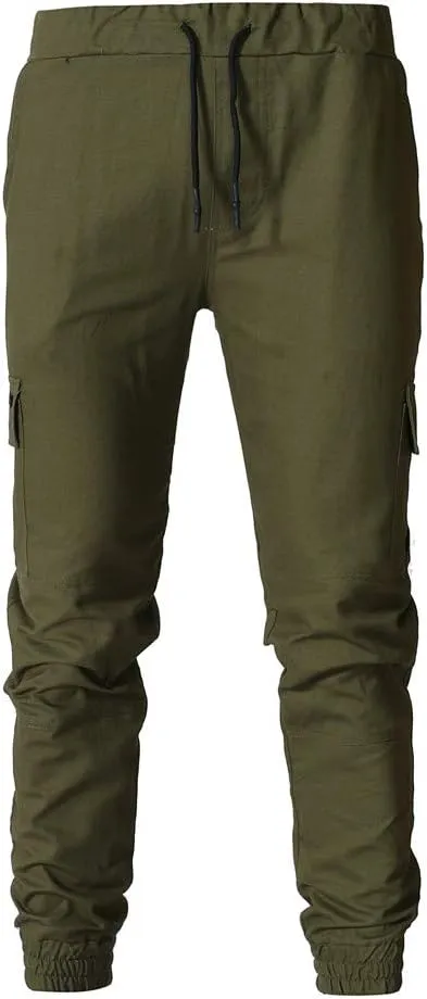 Cargo Pants for Men Relaxed Fit Pants Hiking Cargo Pants Relaxed Winter Men Joggers Pants Loose Fit Men's Classic-Fit