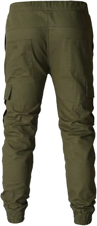 Cargo Pants for Men Relaxed Fit Pants Hiking Cargo Pants Relaxed Winter Men Joggers Pants Loose Fit Men's Classic-Fit