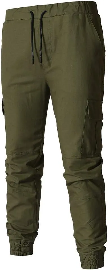 Cargo Pants for Men Relaxed Fit Pants Hiking Cargo Pants Relaxed Winter Men Joggers Pants Loose Fit Men's Classic-Fit