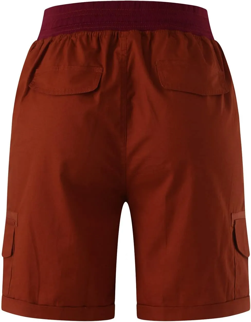 Cargo Shorts for Women Casual Summer Summer Pants Chino Shorts Lightweight Elastic Waist Athletic Shorts 2024