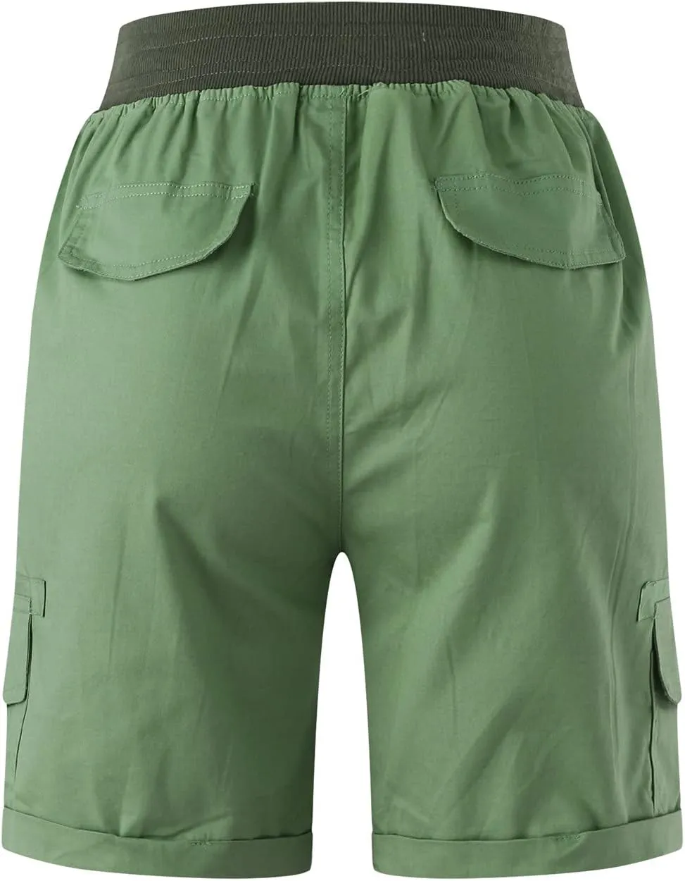 Cargo Shorts for Women Casual Summer Summer Pants Chino Shorts Lightweight Elastic Waist Athletic Shorts 2024