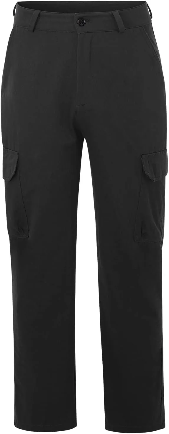 Cargo Sweatpants for Men Big and Tall Baggy Heavyweight Athletic Joggers Multi-Pockets Relaxed Fit Cargo Pants Men's