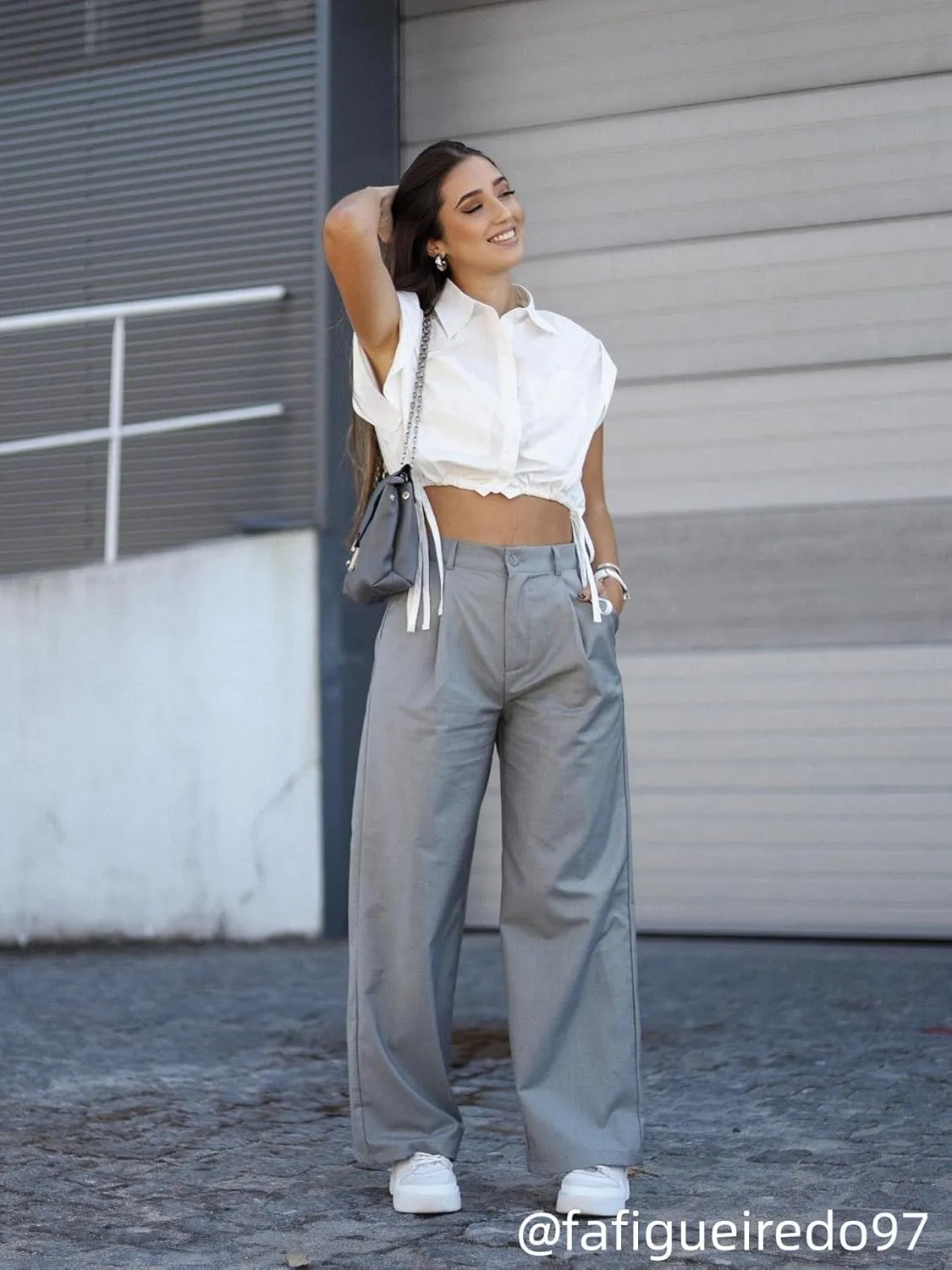 CIDER Solid Straight Leg Trousers