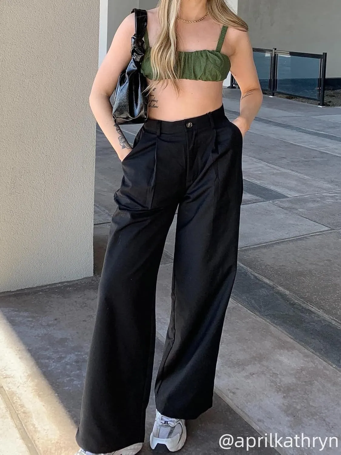 CIDER Solid Straight Leg Trousers