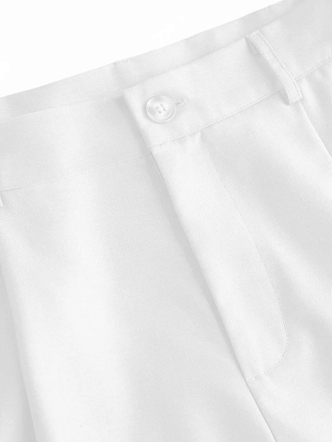 CIDER Solid Straight Leg Trousers