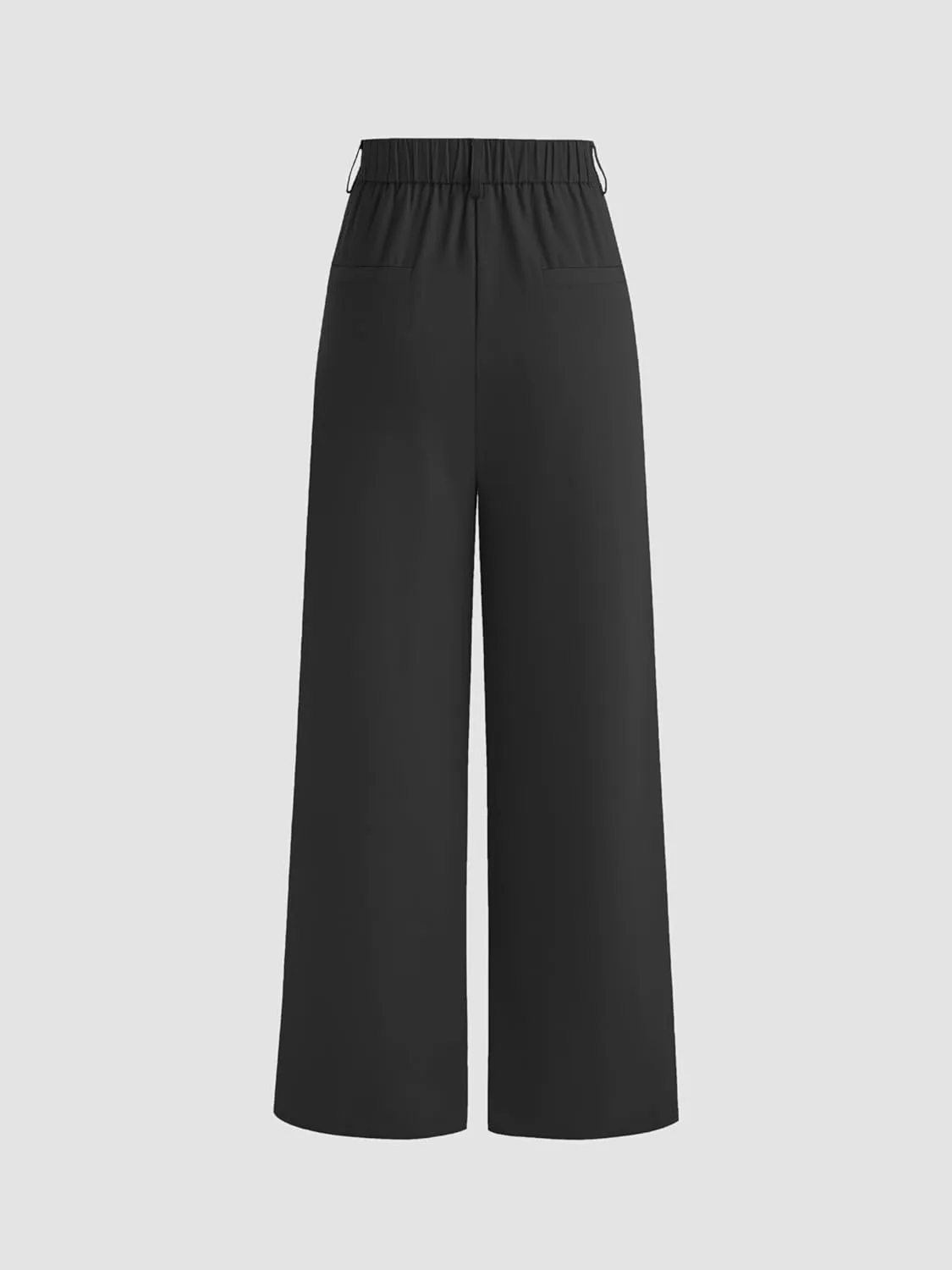 CIDER Woven Straight Leg Trousers