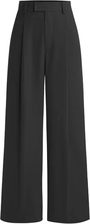 CIDER Woven Straight Leg Trousers