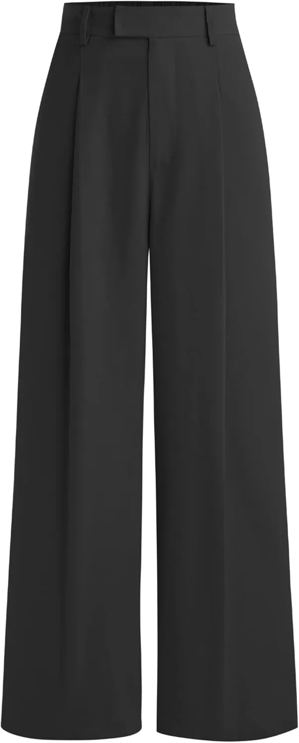CIDER Woven Straight Leg Trousers