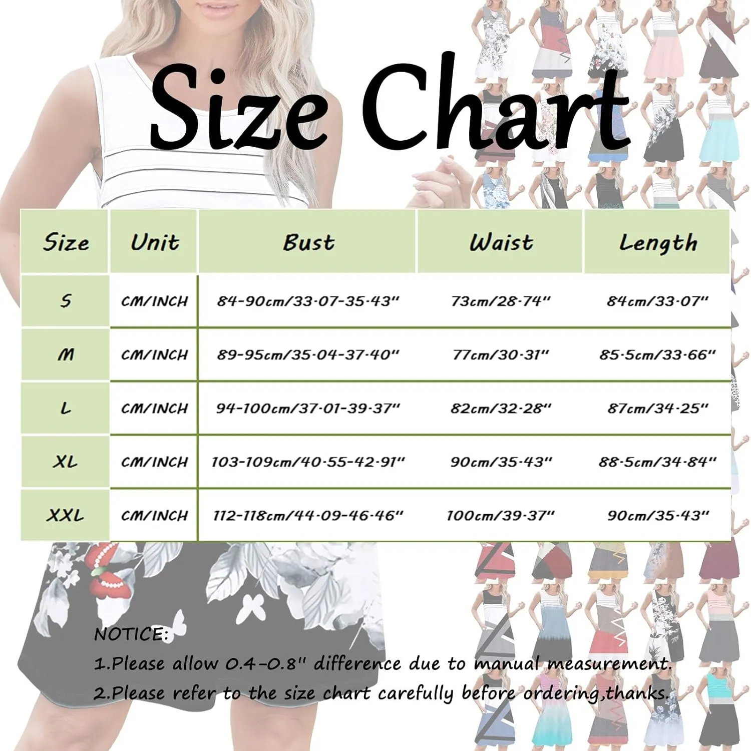 Cotton Summer Dresses for Women Womens with Pockets Summer Casual Tank Dress Sleeveless Midi Beach Dress Summer