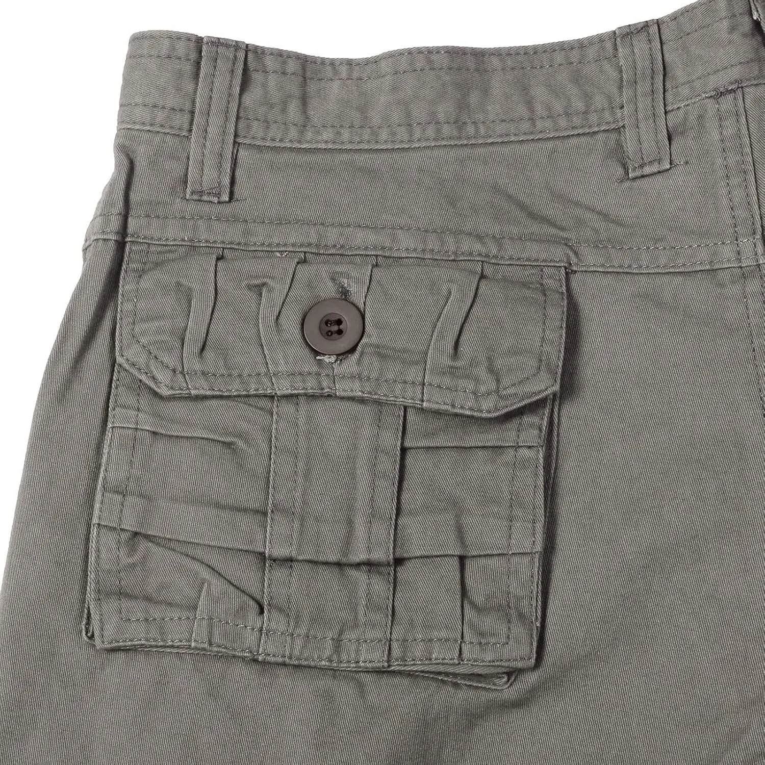 CRNTCEM Mens Outdoor Hiking Cargo Shorts Lightweight Water Resistant Quick Dry Tactical Golf Fishing Shorts with Zip Pockets