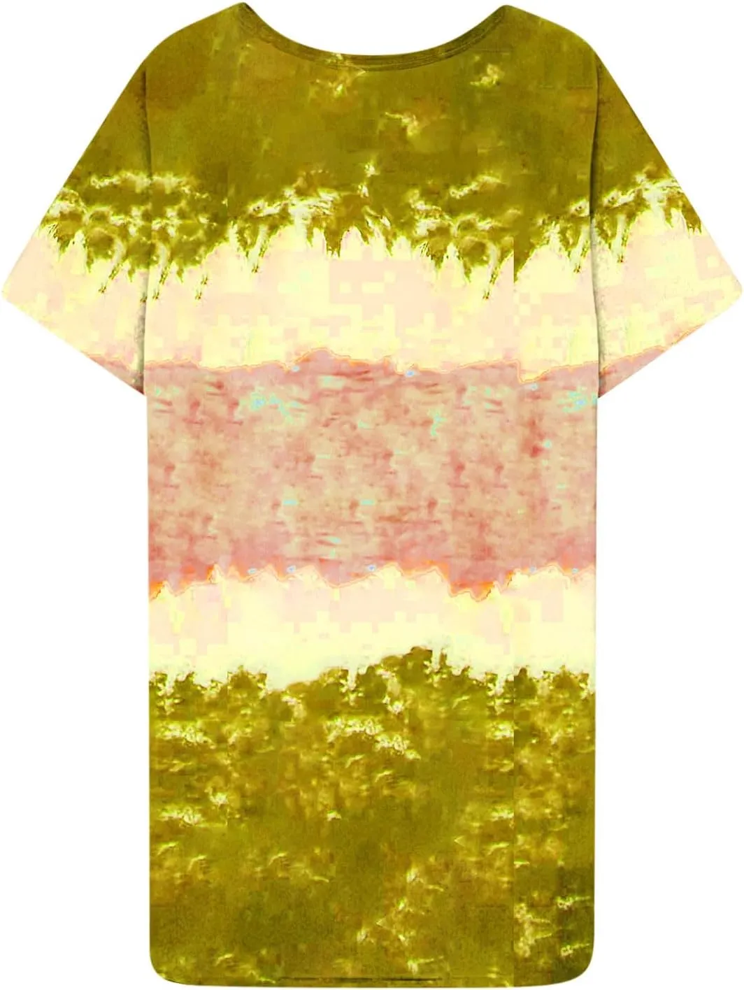 Dresses for Women 2025,Short Sleeve Crewneck Casual Spring Dress Trendy Loose Summer Dress Flowy Short Shift Dress