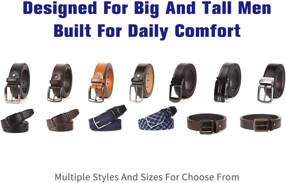 Extra Long Belts For Men Big And Tall