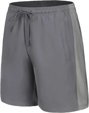 generic Shorts Mens Running Training Casual Shorts Summer Quick Dry Boys Athletic Basketball Shorts Elastic Waist Breathable