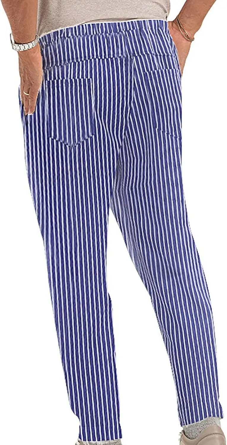 GIERIDUC Men Fashion Sports Casual Pants Casual Corduroy Pants for Men Basketball Tear Away Pants Slim Fit Walking Trousers