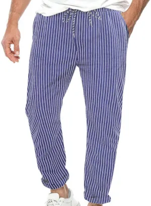 GIERIDUC Men Fashion Sports Casual Pants Casual Corduroy Pants for Men Basketball Tear Away Pants Slim Fit Walking Trousers