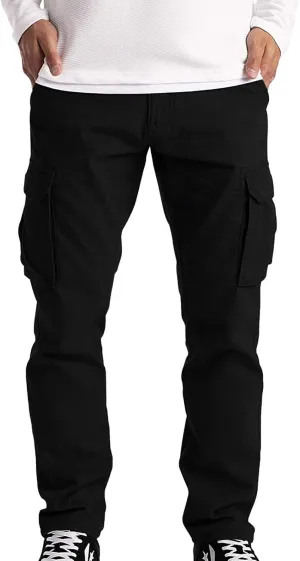 GIERIDUC Men's Essentials Fleece Sweatpants Big and Tall Mens Plaid Pants Best Lightweight Sweatpants Match Men’S Wild Cargo