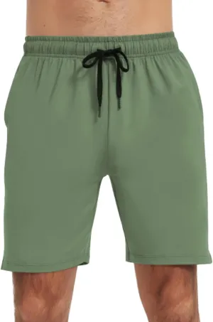 Hotfiary Men's Running Shorts Sports Gym Training Shorts with Pockets Quick Dry Summer Casual Workout Shorts Athletic Shorts