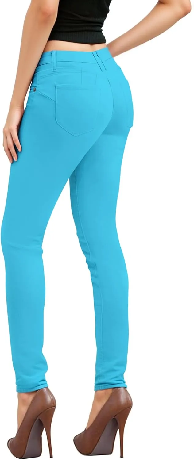 Hybrid & Company Women's Butt Lift Stretch Denim Jeans