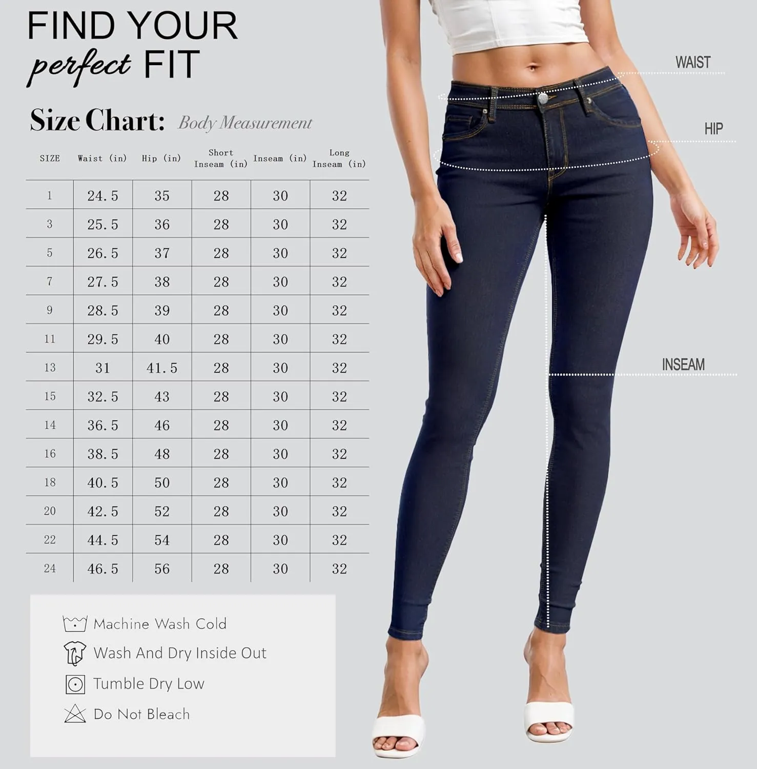 Hybrid & Company Women's Denim Jeans