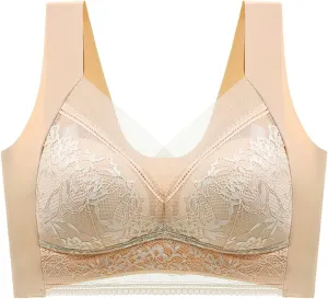 Ice Silk Seamless Beauty Back Bra Comfortable Everyday Bras Seamless Wireless Full Coverage Support Yoga Bras 2025