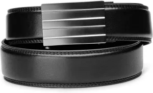 KORE Men’s Full-Grain Leather Track Belt | “Endeavor” Alloy Buckle