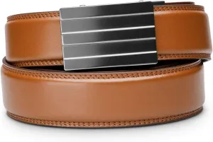 KORE Men’s Full-Grain Leather Track Belt | “Endeavor” Alloy Buckle