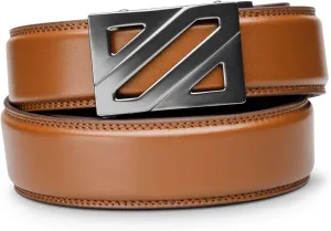 KORE Men’s Full-Grain Leather Track Belt | “Epic” Alloy Buckle