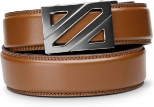 KORE Men’s Full-Grain Leather Track Belt | “Epic” Alloy Buckle